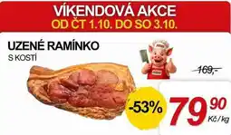 ZEMAN UZENÉ RAMÍNKO S KOSTÍ nabídka