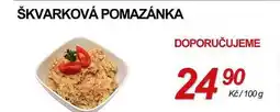 ZEMAN ŠKVARKOVÁ POMAZÁNKA nabídka