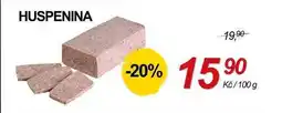 ZEMAN HUSPENINA nabídka
