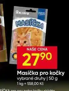 Hruška Masíčka pro kočky vybrané druhy nabídka