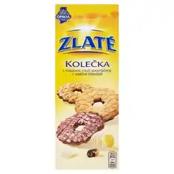 Tesco Opavia Zlaté Kolečka 146g, vybrané druhy nabídka