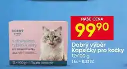 Hruška Dobrý výběr Kapsičky pro kočky 12× nabídka