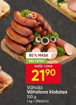 Hruška Váhala Váhalova klobása nabídka