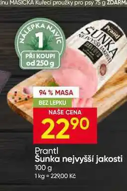 Hruška Prantl Šunka nejvyšší jakosti nabídka