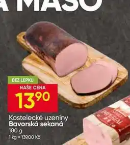 Hruška Kostelecké uzeniny Bavorská sekaná nabídka