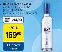 Tesco B42V Eccentric vodka 42% nabídka