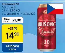 Tesco Krušovice 10 nabídka