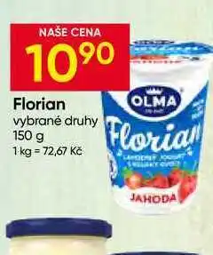 Hruška Florian vybrané druhy nabídka