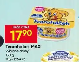 Hruška Milko Tvaroháček MAXI vybrané druhy nabídka