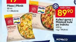 Hruška FROSTA Kuřecí gyros nabídka