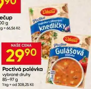 Vitana Poctivá polévka vybrané druhy