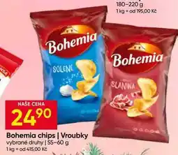 Hruška Bohemia chips Vroubky vybrané druhy nabídka