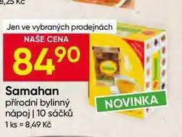Hruška Samahan přírodní bylinný nápoj 10 sáčků nabídka