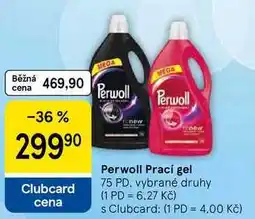 Tesco Perwoll Prací gel, 75 PD nabídka