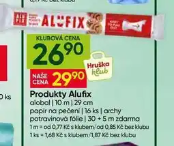 Hruška ALUFIX Alobal 10m nabídka