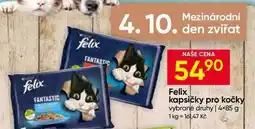 Hruška Felix kapsičky pro kočky vybrané druhy 4× nabídka