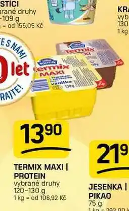 Flop TERMIX MAXI I PROTEIN vybrané druhy nabídka
