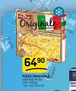 Flop PIZZA ORIGINALE vybrané druhy nabídka