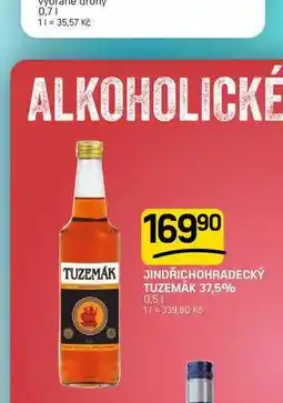 Flop JINDŘICHOHRADECKÝ TUZEMÁK 37,5% nabídka