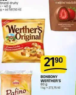 Flop BONBONY WERTHER'S nabídka