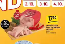 Flop DOBRÝ VÝBĚR ŠUNKA STANDARD DUŠENÁ nabídka