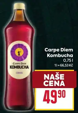Billa Carpe Diem Kombucha nabídka