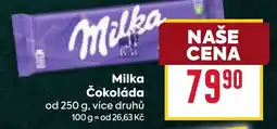 Billa Milka Čokoláda nabídka