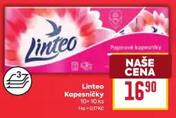 Billa Linteo kapesníčky nabídka