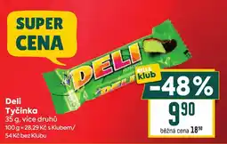 Billa Deli tyčinka nabídka