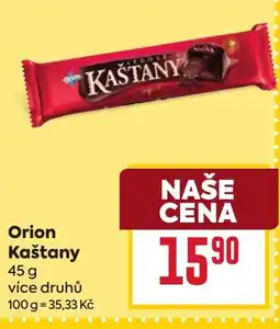 Billa Orion Kaštany nabídka