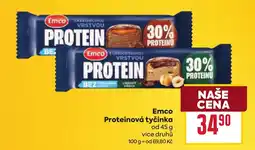 Billa Emco proteinová tyčinka nabídka