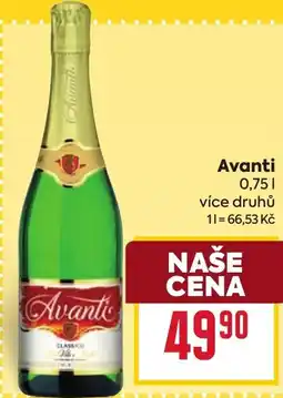 Billa Avanti nabídka