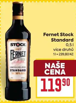 Billa Fernet Stock Standard nabídka