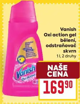 Billa Vanish Oxi action gel nabídka