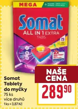 Billa Somat Tablety do myčky nabídka