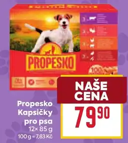 Billa Propesko kapsičky pro psa nabídka