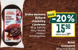 Billa Srdce domova rýžové chlebíčky s polevou nabídka