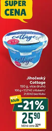 Billa Jihočeský Cottage nabídka