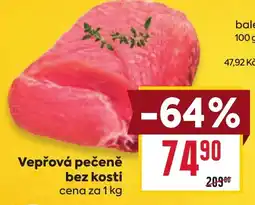 Billa Vepřová pečeně bez kosti nabídka