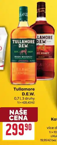 Billa Tullamore D.E.W. nabídka