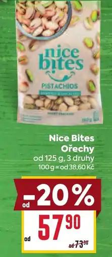 Billa Nice Bites Ořechy nabídka