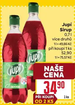 Billa Jupi Sirup nabídka