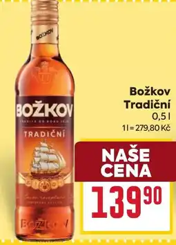 Billa Božkov tradiční nabídka