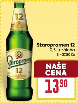Billa Staropramen 12 nabídka