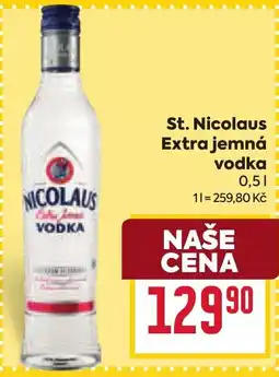 Billa St. nicolaus extra jemná vodka nabídka