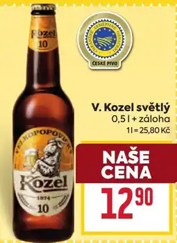 Billa V. Kozel světlý nabídka