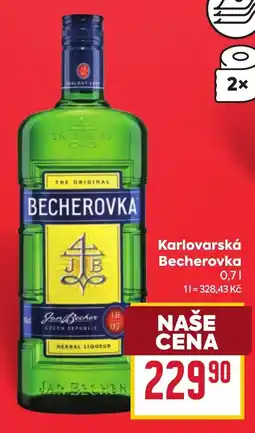 Billa Becherovka nabídka