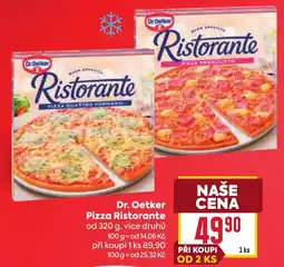 Billa Dr. Oetker Pizza Ristorante nabídka
