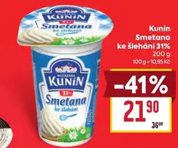 Billa Kunin Smetana ke šlehání nabídka
