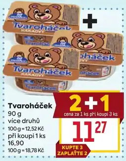 Billa Tvaroháček nabídka